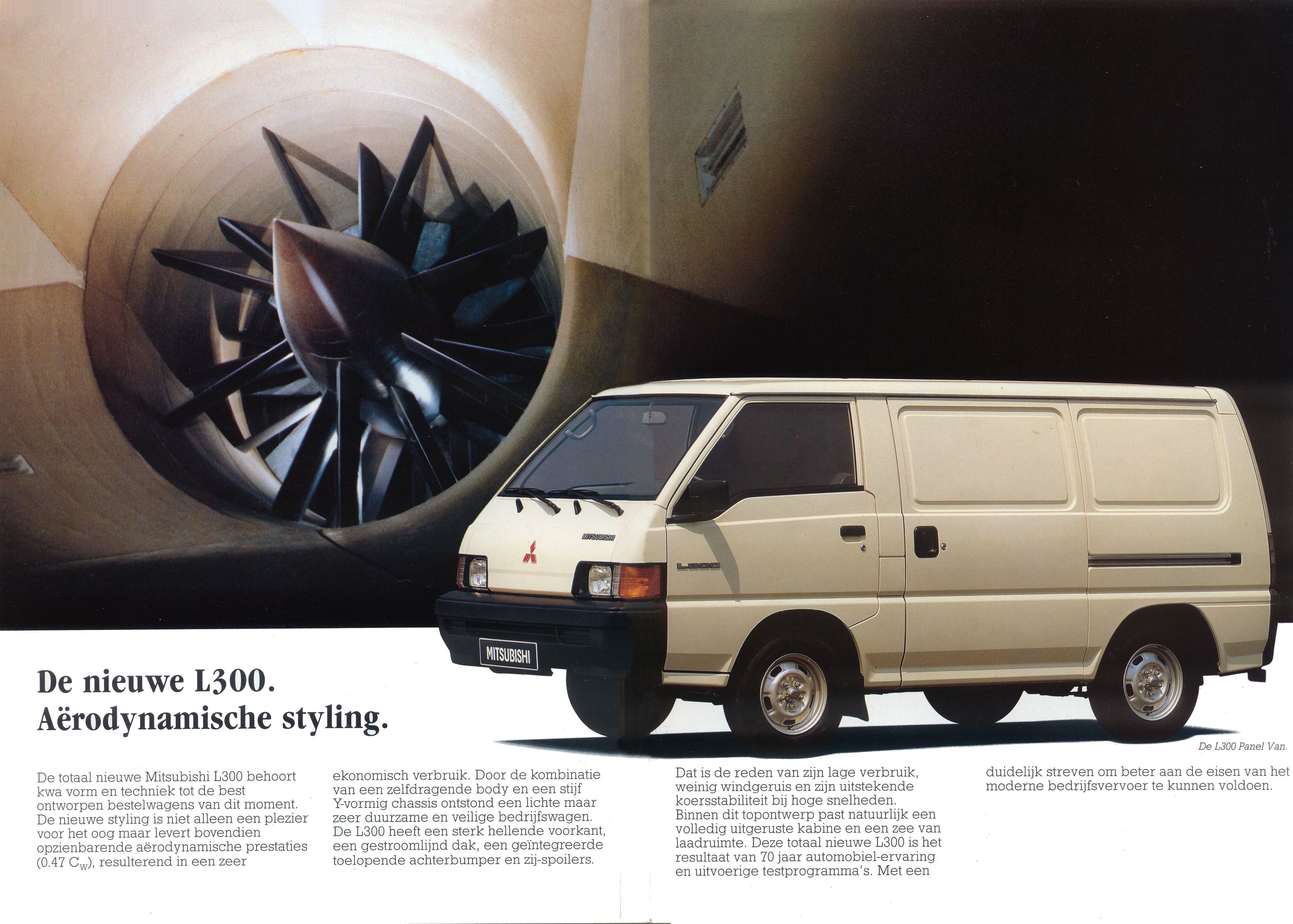 1987 Mitsubishi L300 brochure